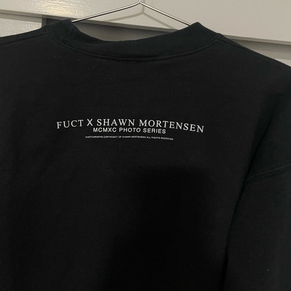 VINTAGE. FUCT x SHAWN MORTENSEN BIGGIE SMALLS RAP CREWNECK SWEATER. BEST PRICE - Picture 3 of 3